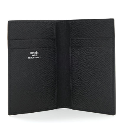 Hermes Epsom MC2 Euclide Card Holder Case Black 5 of 8