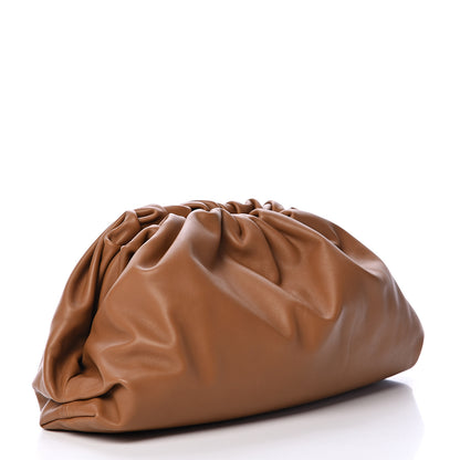 Bottega Veneta Smooth Butter Calf The Pouch Oversized Clutch Cammello 2 of 8