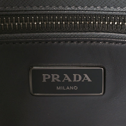 Prada Saffiano Soft Sound Shoulder Bag Marmo Nube 5 of 8