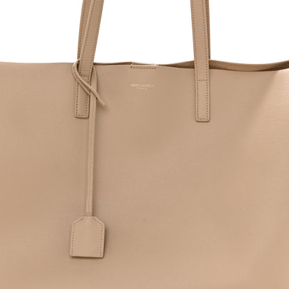 Saint Laurent Calfskin Large Shopping Tote Dark Beige 9 of 13