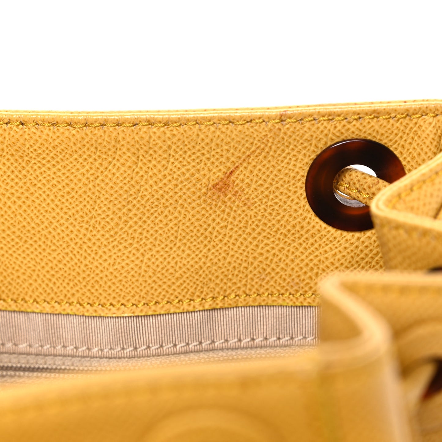 Caviar Tortoise CC Backpack Yellow
