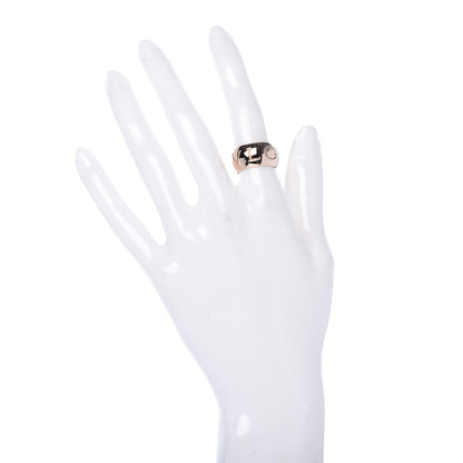 Bulgari 18K Rose Gold Monologo Ring 51 5.75 2 of 4