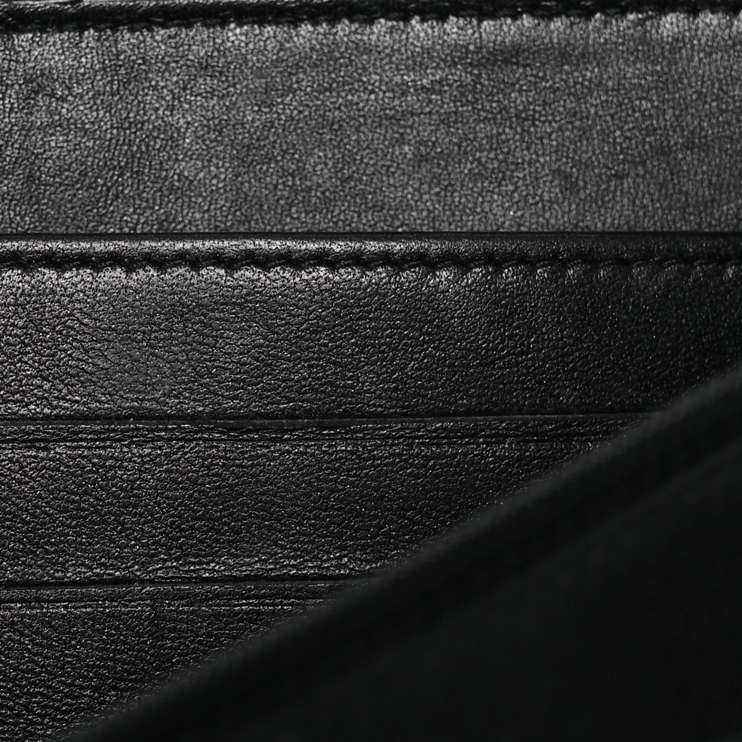 Chanel Patent Calfskin Quilted Boy L-Gusset Zip Wallet Black 11 of 13