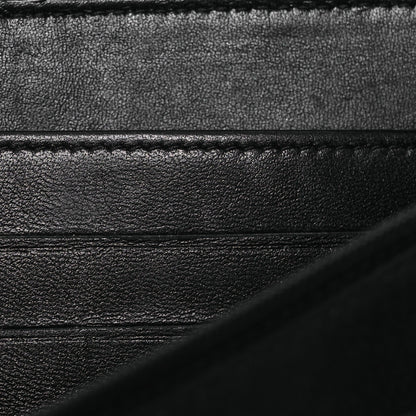 Chanel Patent Calfskin Quilted Boy L-Gusset Zip Wallet Black 11 of 13