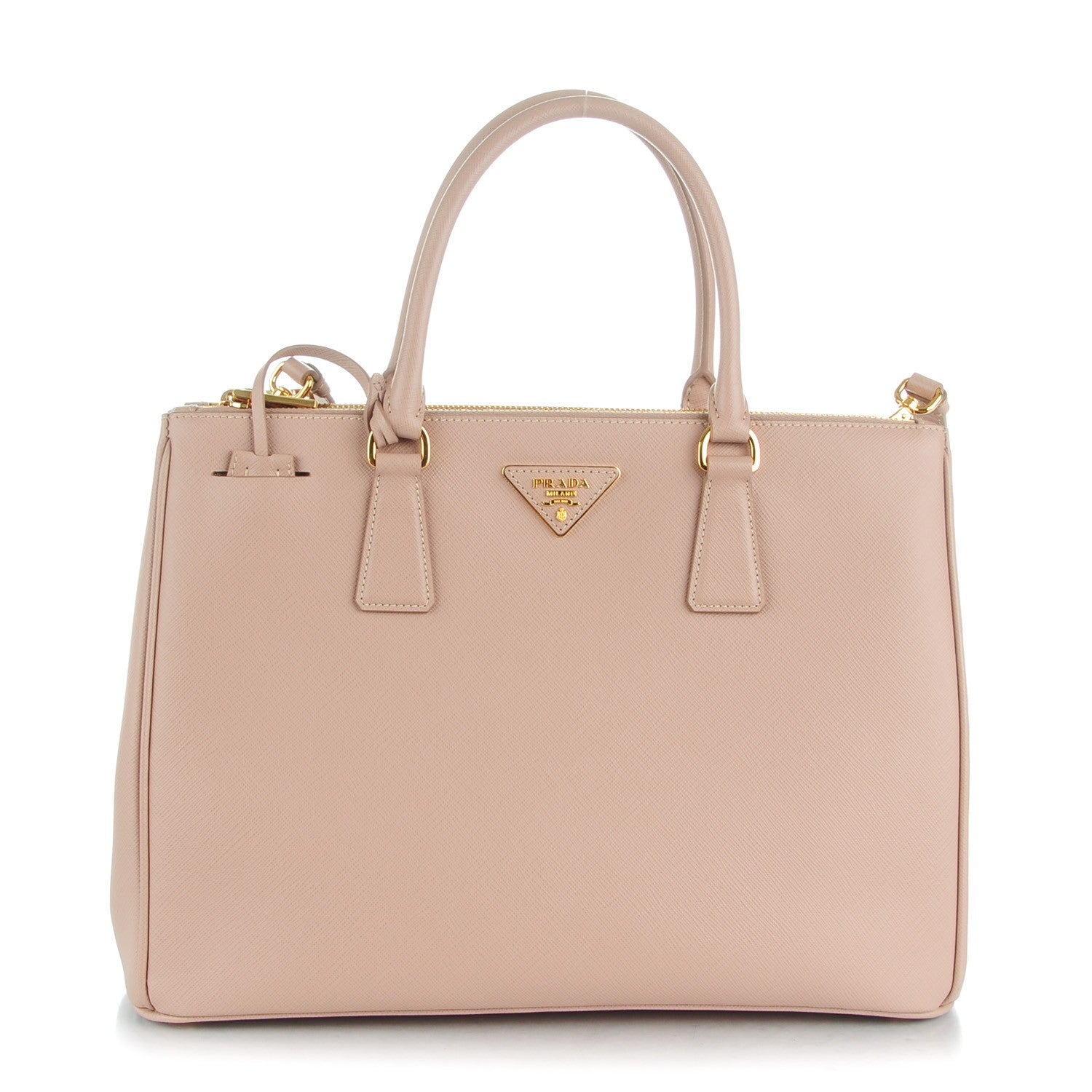 Prada Saffiano Large Galleria Double Zip Tote Cammeo 1 of 8