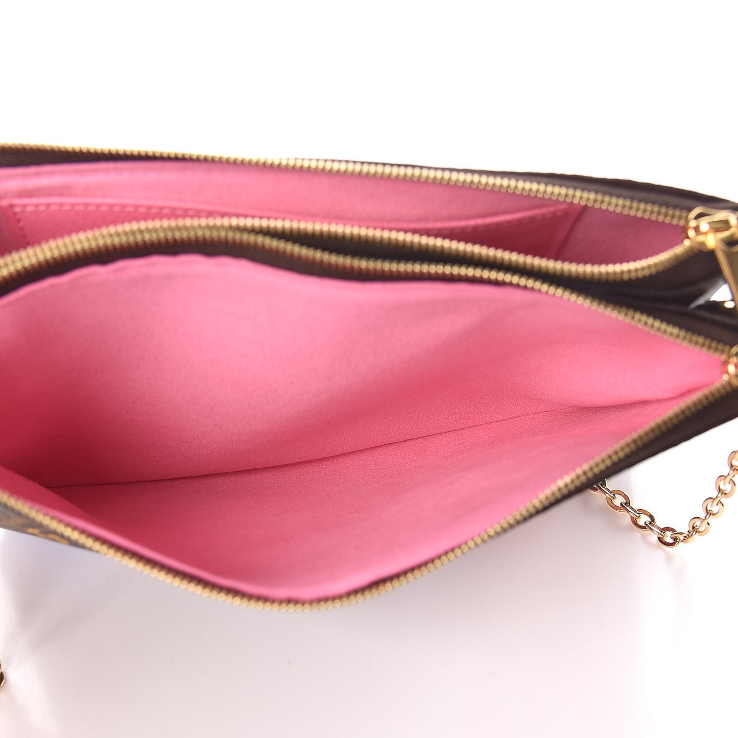Monogram 2019 Christmas Animation Double Zip Pochette