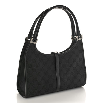 Gucci Monogram Small Bardot Black 3 of 9