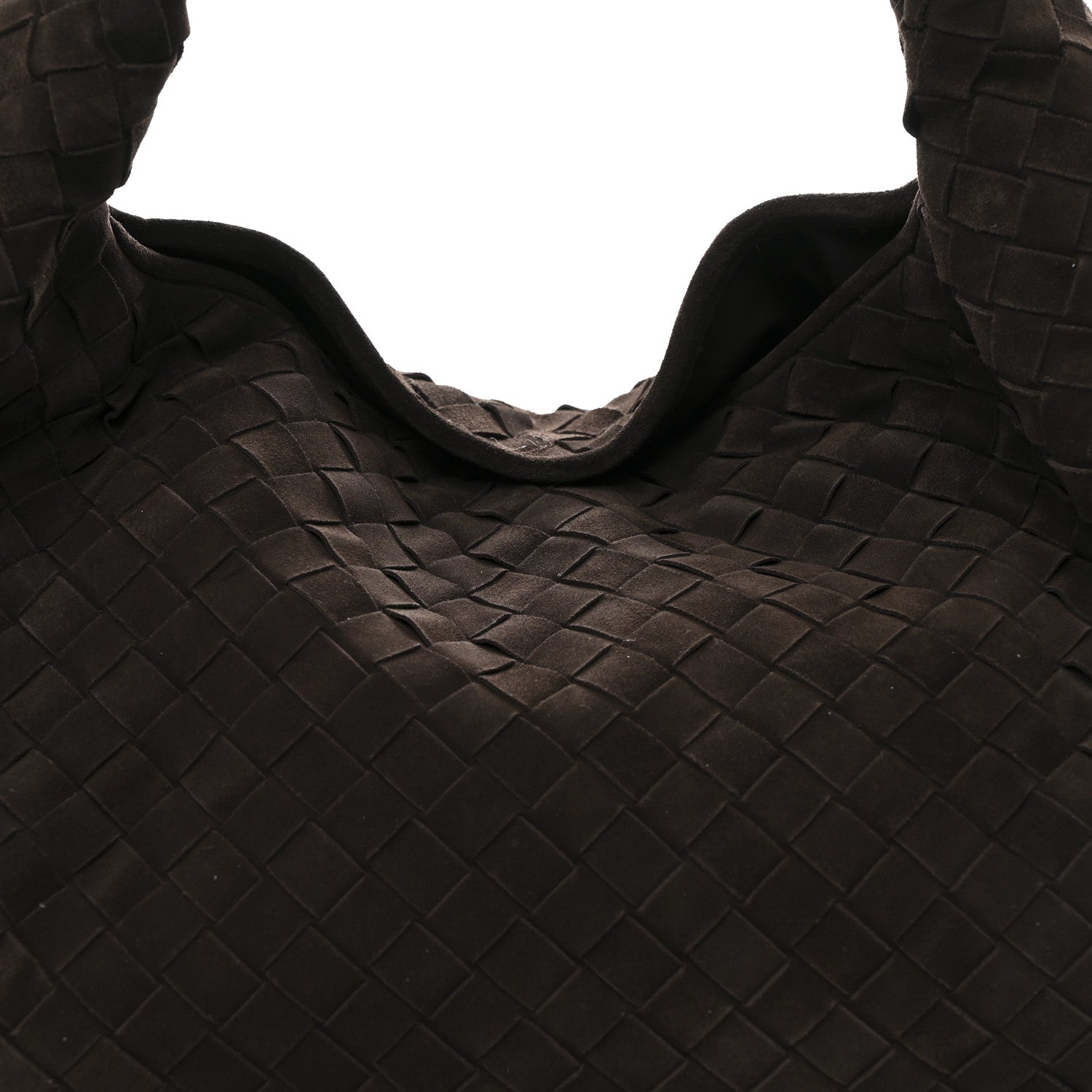 Bottega Veneta Suede Intrecciato Small Hop Fondant 8 of 10
