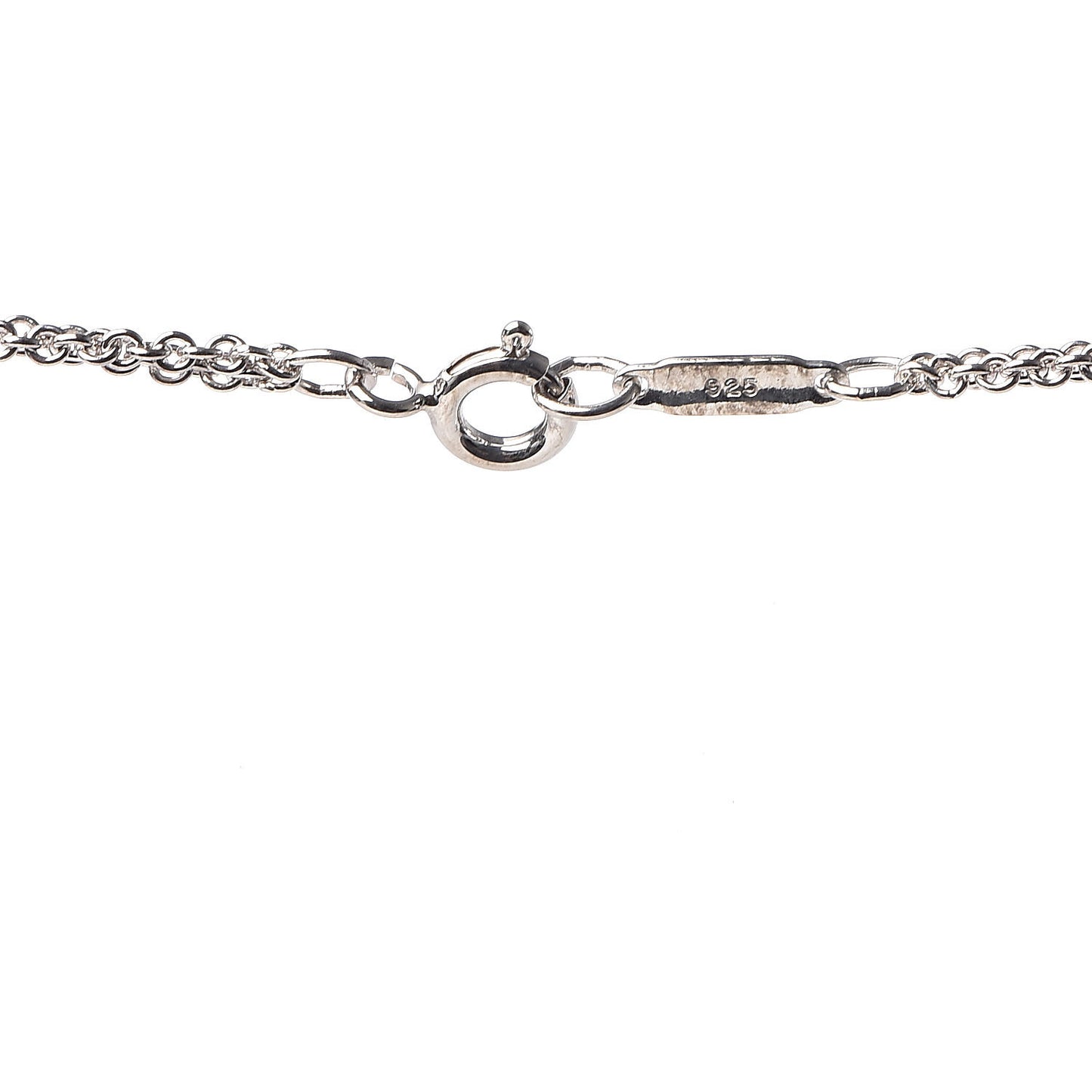 Sterling Silver Figure 8 Pendant Necklace