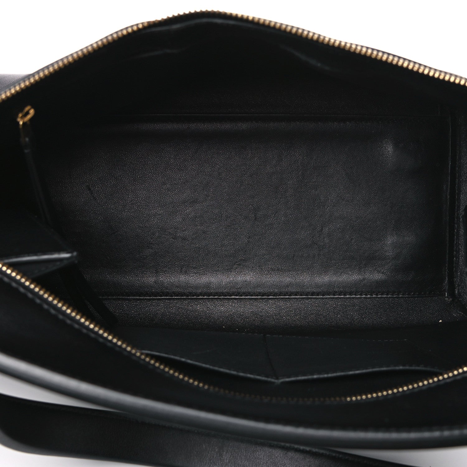 Celine Supple Calfskin Medium Edge Shoulder Bag Navy Blue 6 of 20
