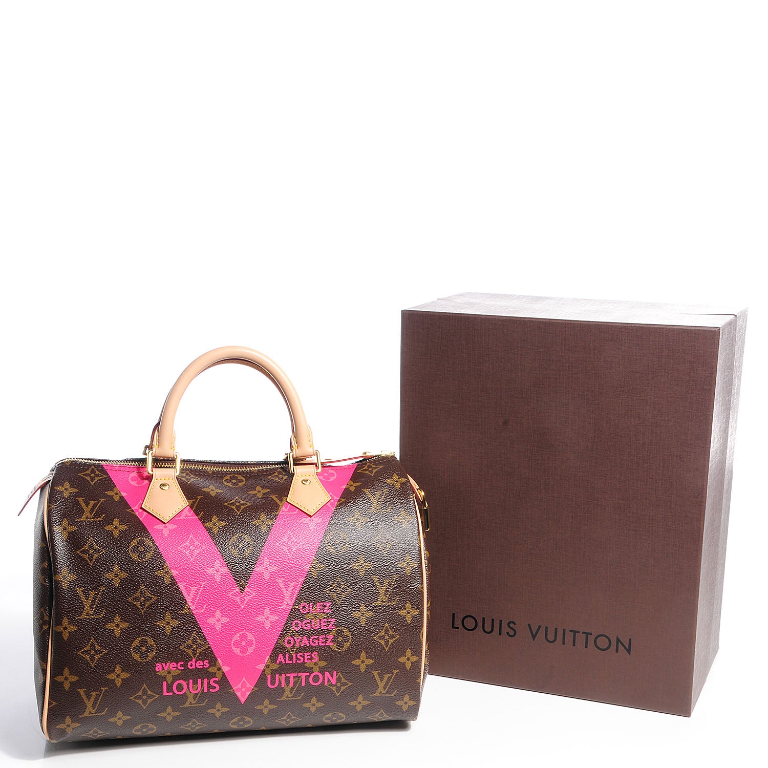 Louis Vuitton Monogram Speedy 30 V Grenade 5 of 8