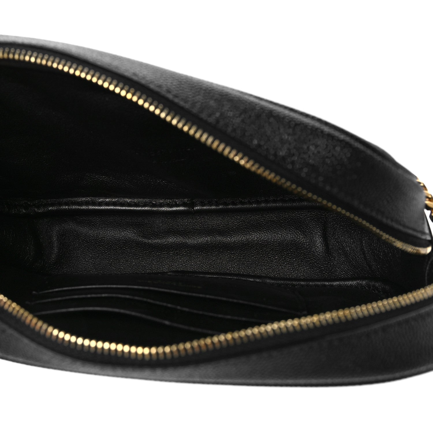 Saint Laurent Grain De Poudre Matelasse Monogram Mini Lou Camera Bag Black 5 of 9