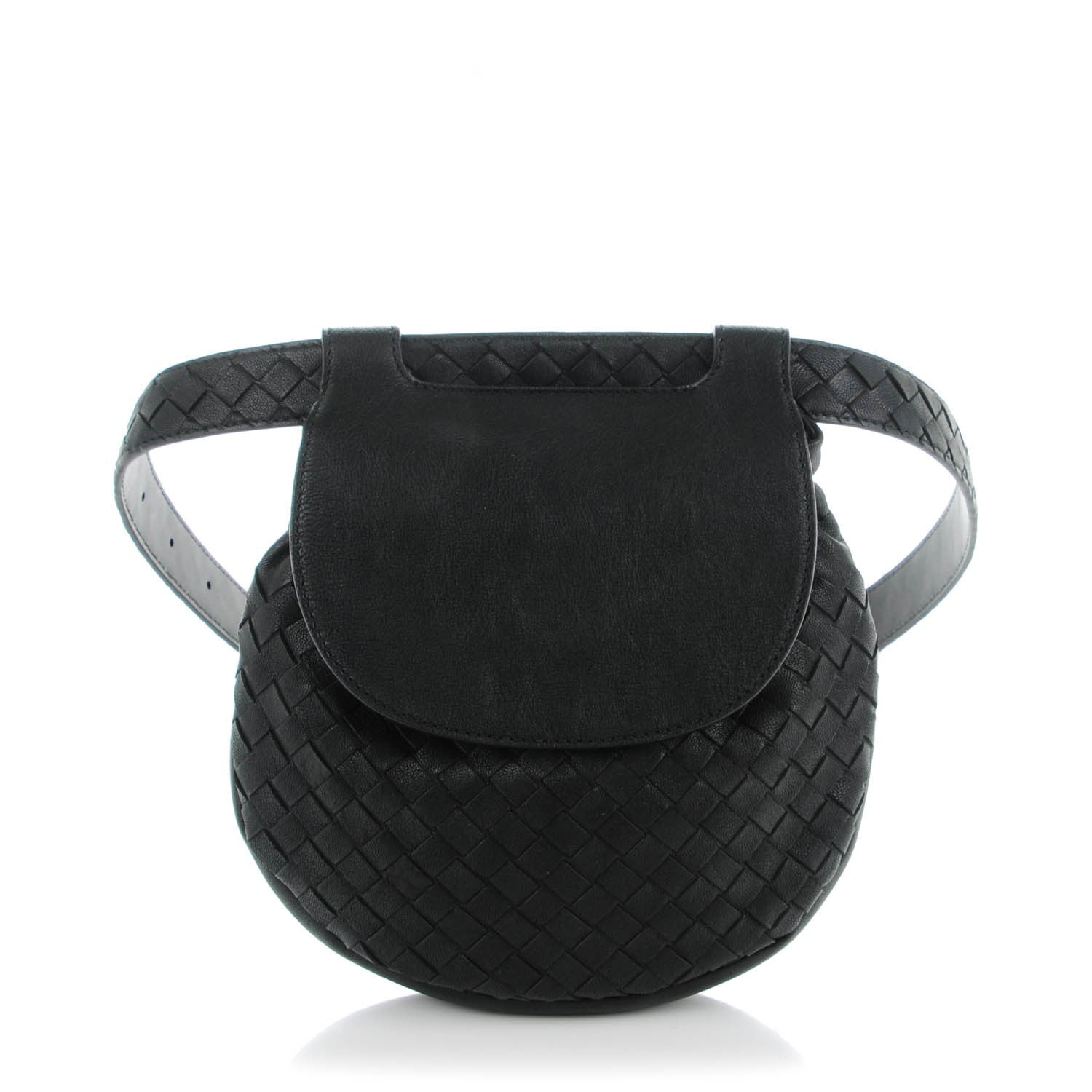 Bottega Veneta Nappa Intrecciato Belt Bag Nero Black 1 of 8