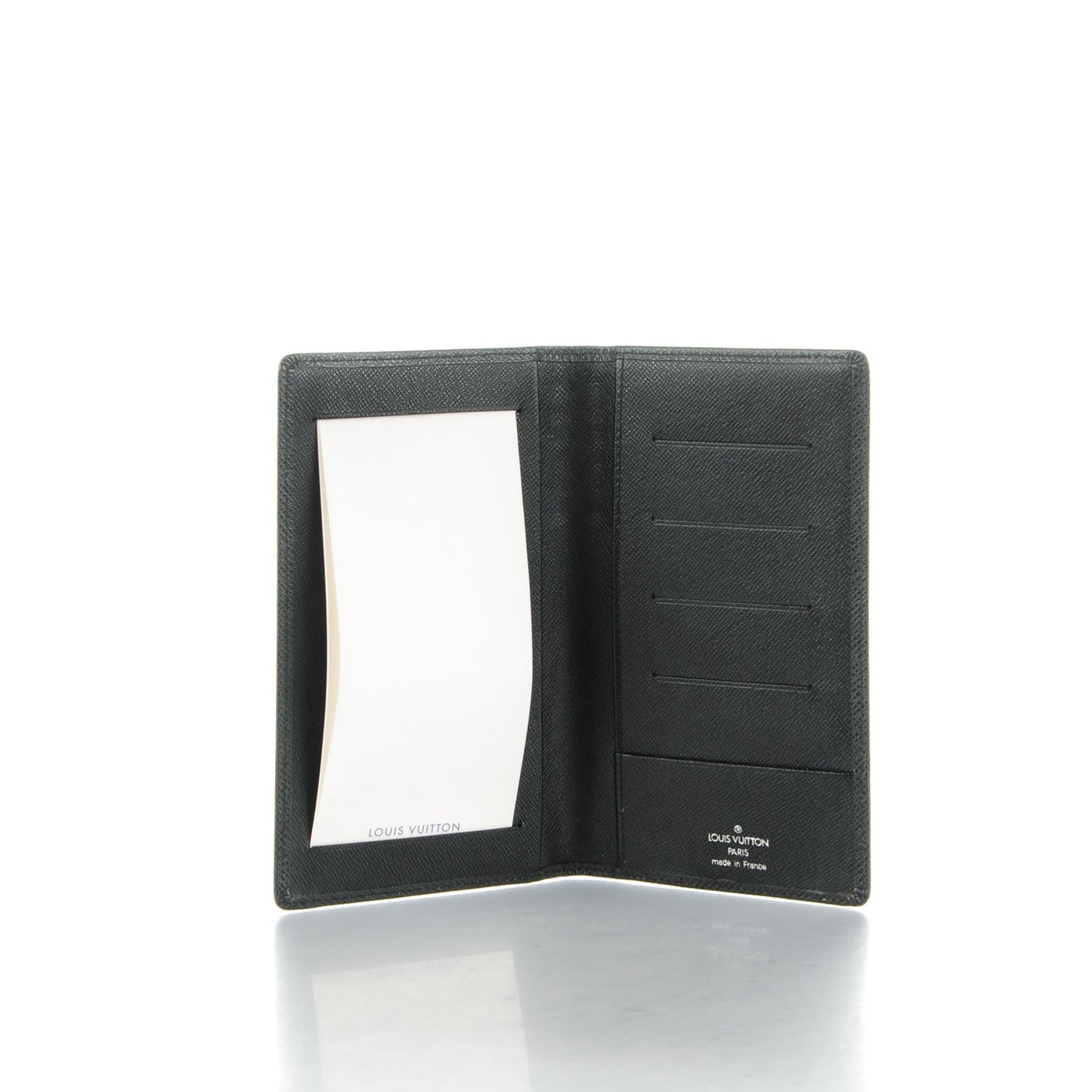 Taiga Checkbook Pocket Agenda Cover Ardoise