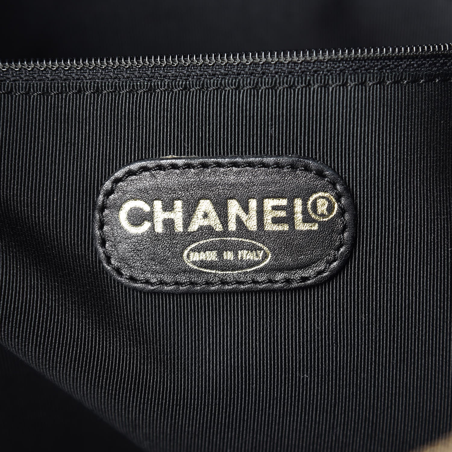 Chanel Caviar Large CC Shoulder Bag Black 6 of 12