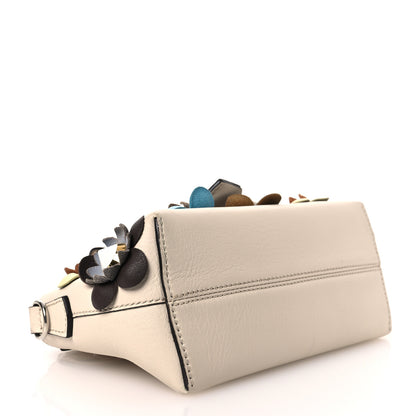 Fendi Vitello Dolce Flowerland Studded Mini By The Way Boston Bag Camelia Multicolor 7 of 23