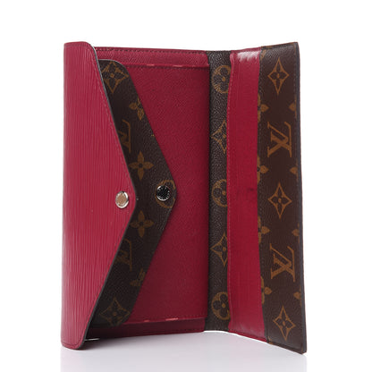 Louis Vuitton Monogram Epi Marie-Lou Long Wallet Fuchsia 5 of 13