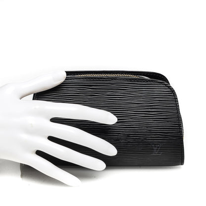 Louis Vuitton Epi Dauphine 17 Cosmetic Pouch Black 2 of 6