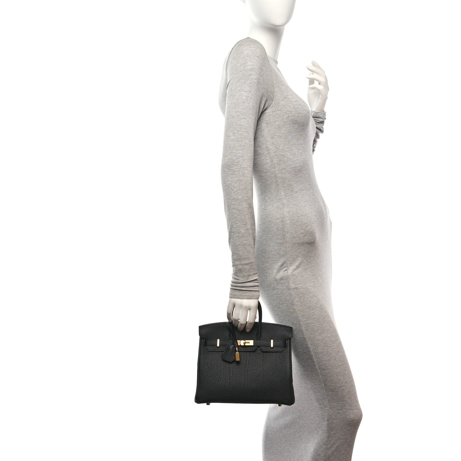 Hermes Togo Birkin 25 Black 2 of 11