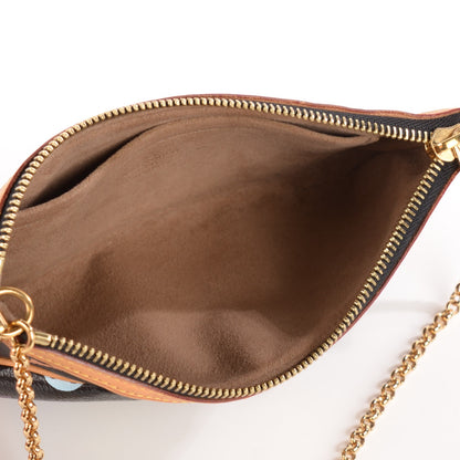 Louis Vuitton Monogram Multicolor Pochette Milla MM Black 5 of 7