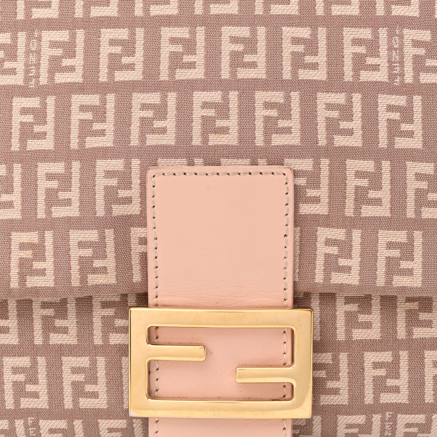 Fendi Zucchino Vitello Mama Baguette Beige Tortora 8 of 14