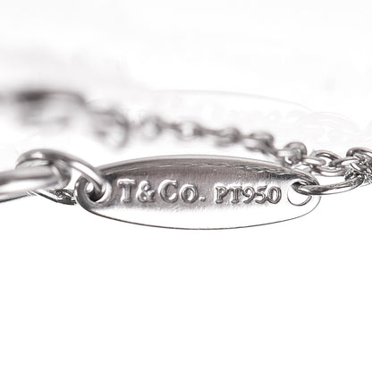 Tiffany Platinum Diamond .30ctw Elsa Peretti Diamonds by the Yard Station Bracelet 5 of 7
