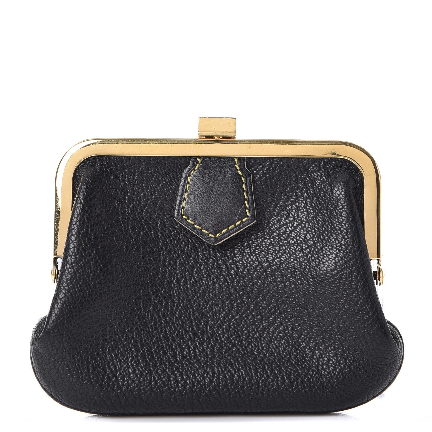 Louis Vuitton Suhali Porte-Monnaie Coin Purse Black 1 of 8