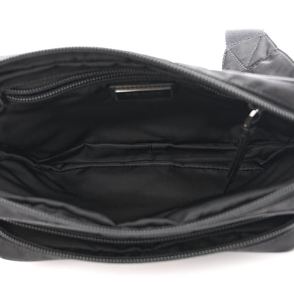 Prada Tessuto Nylon Saffiano Belt Bag Black 5 of 12