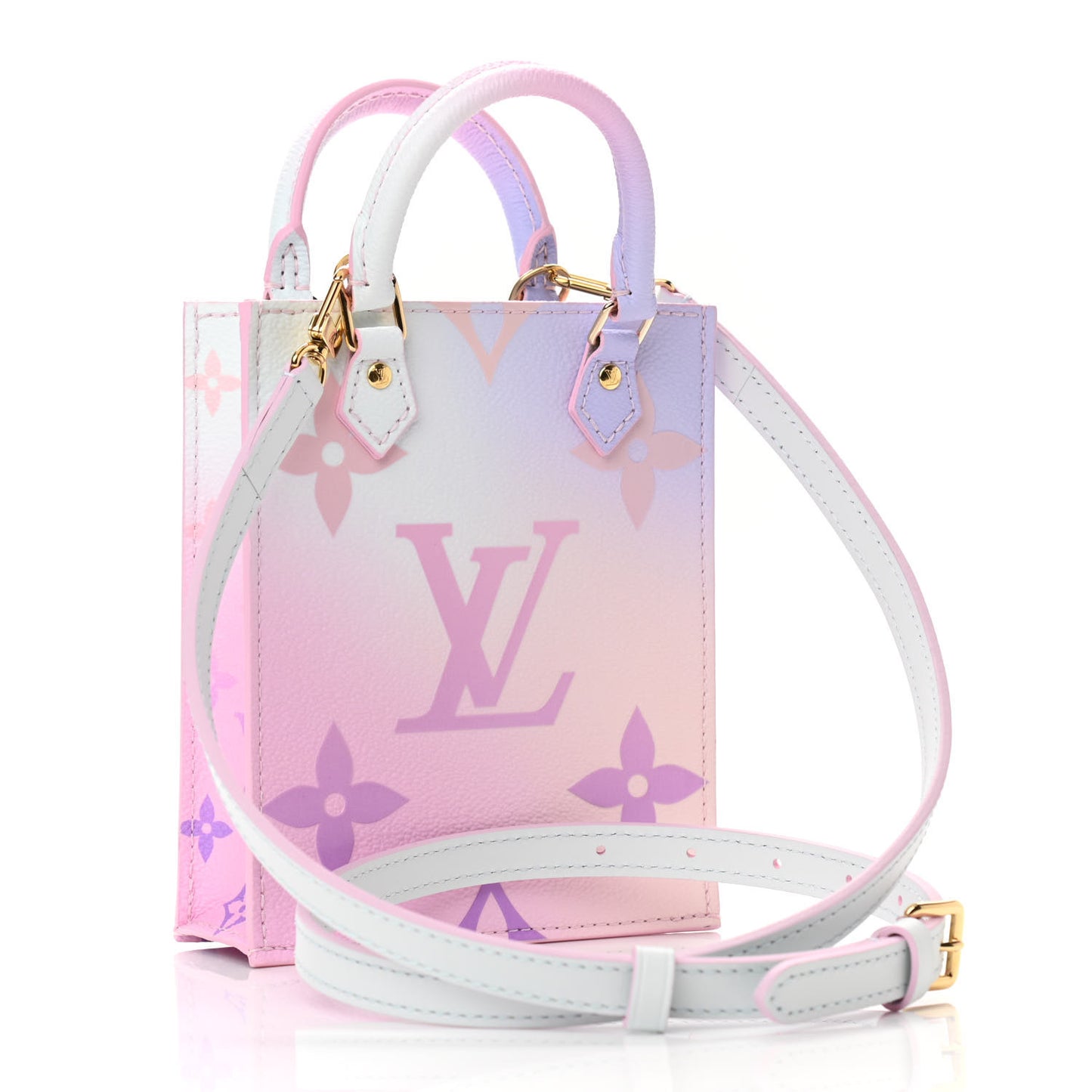 Monogram Giant Spring In The City Petit Sac Plat Sunrise Pastel