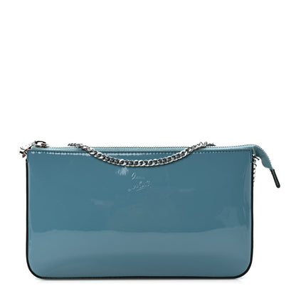 Christian Louboutin Patent Loubila Chain Clutch Polaire 1 of 8