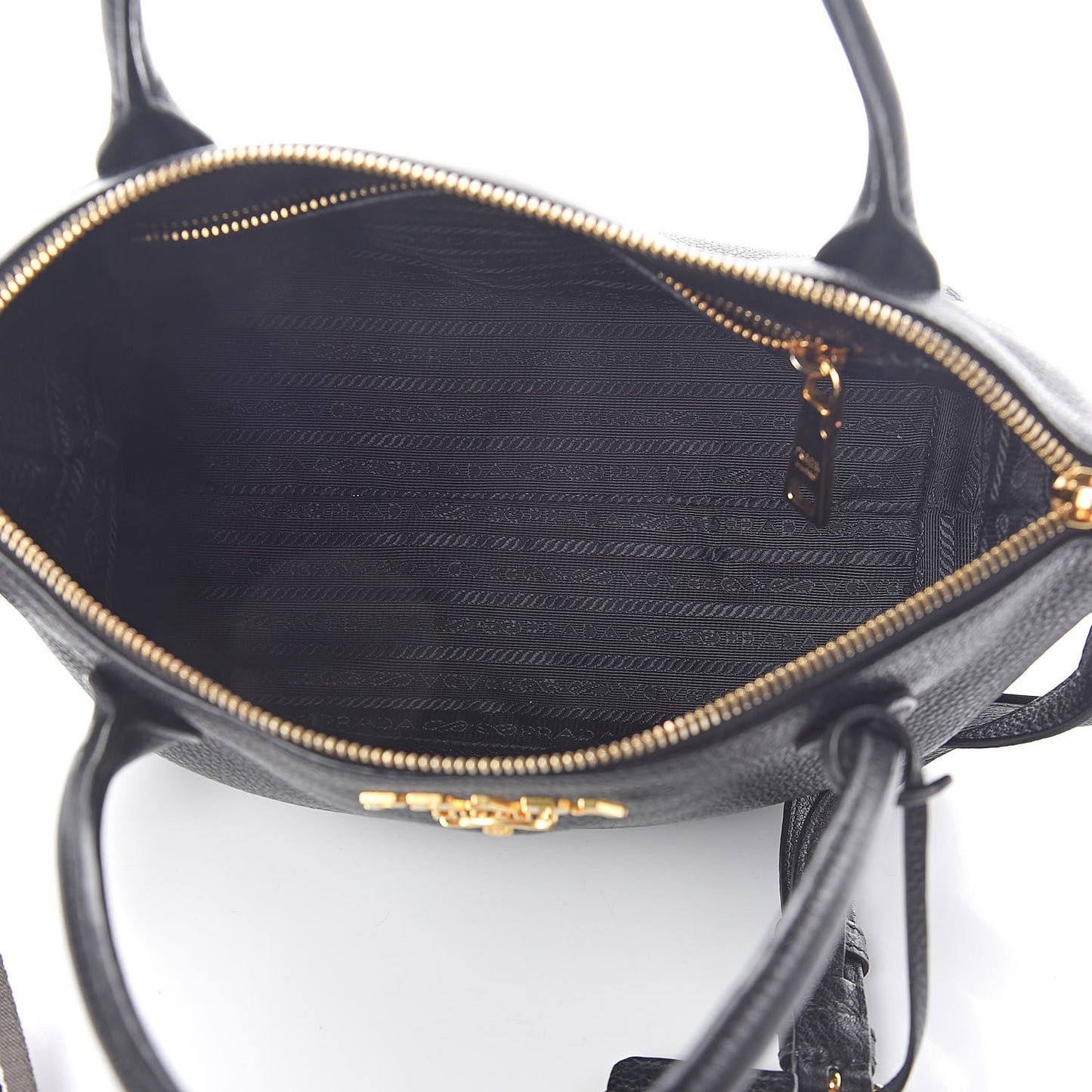 Vitello Daino Tote Black