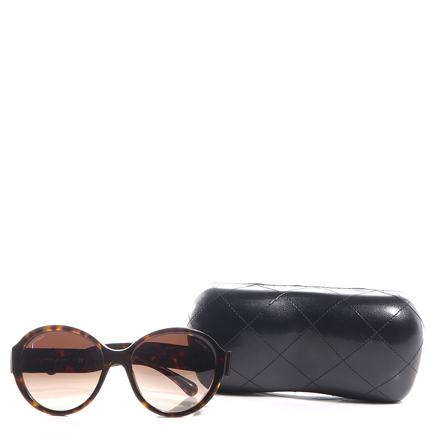 Tortoise Bow Sunglasses 5283-Q