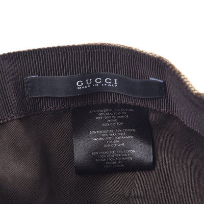 Gucci Monogram Web Baseball Hat M Beige 5 of 5