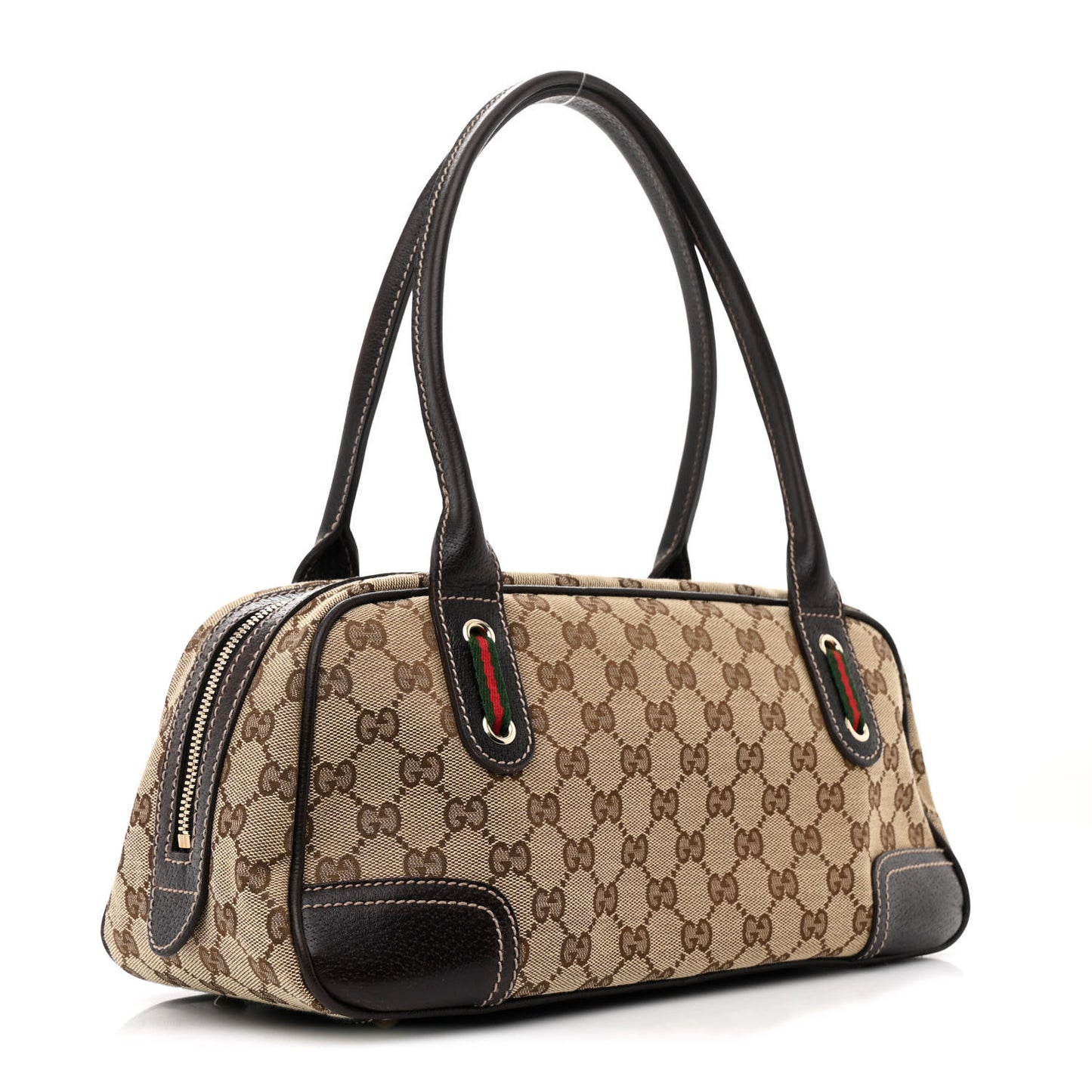 Monogram Small Princy Satchel Dark Brown