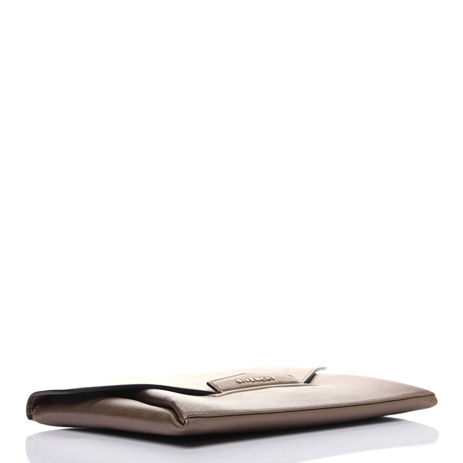 Givenchy Sugar Goatskin Medium Antigona Envelope Clutch Old Gold 4 of 11