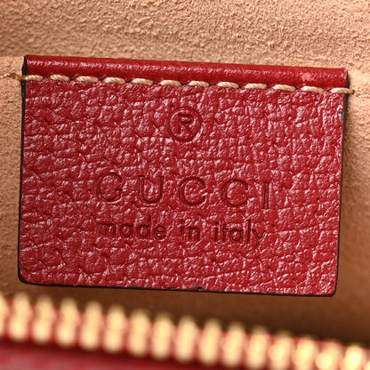 Gucci GG Supreme Monogram Flora Web Small Ophidia Tote Bag Red 6 of 14