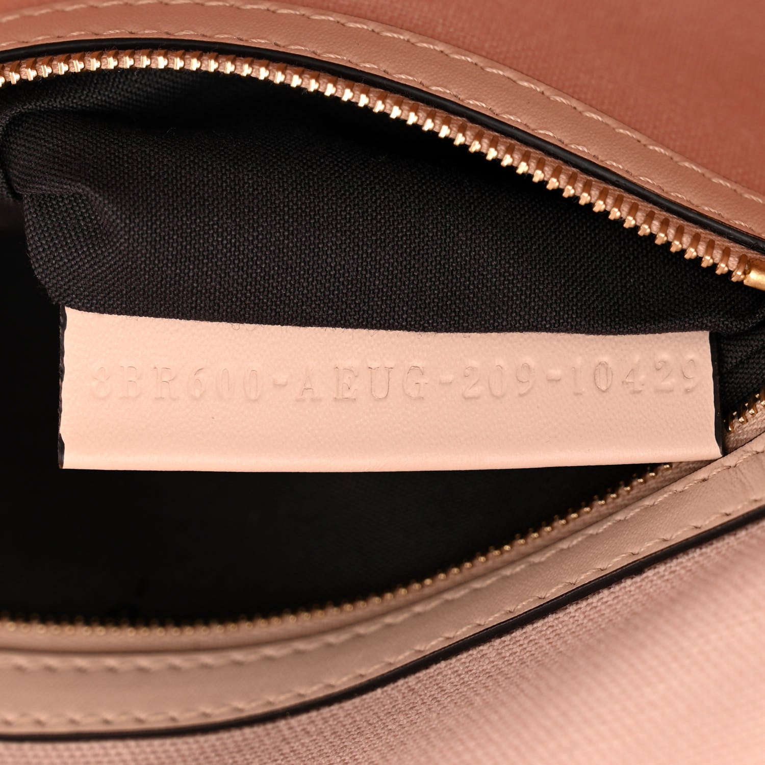 Fendi Canvas Vitello King FF Embroidered Baguette Rosa Quarzo Bloody Mary Multicolor 7 of 11