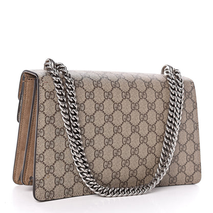 Gucci GG Supreme Monogram Small Dionysus Shoulder Bag Taupe 3 of 9
