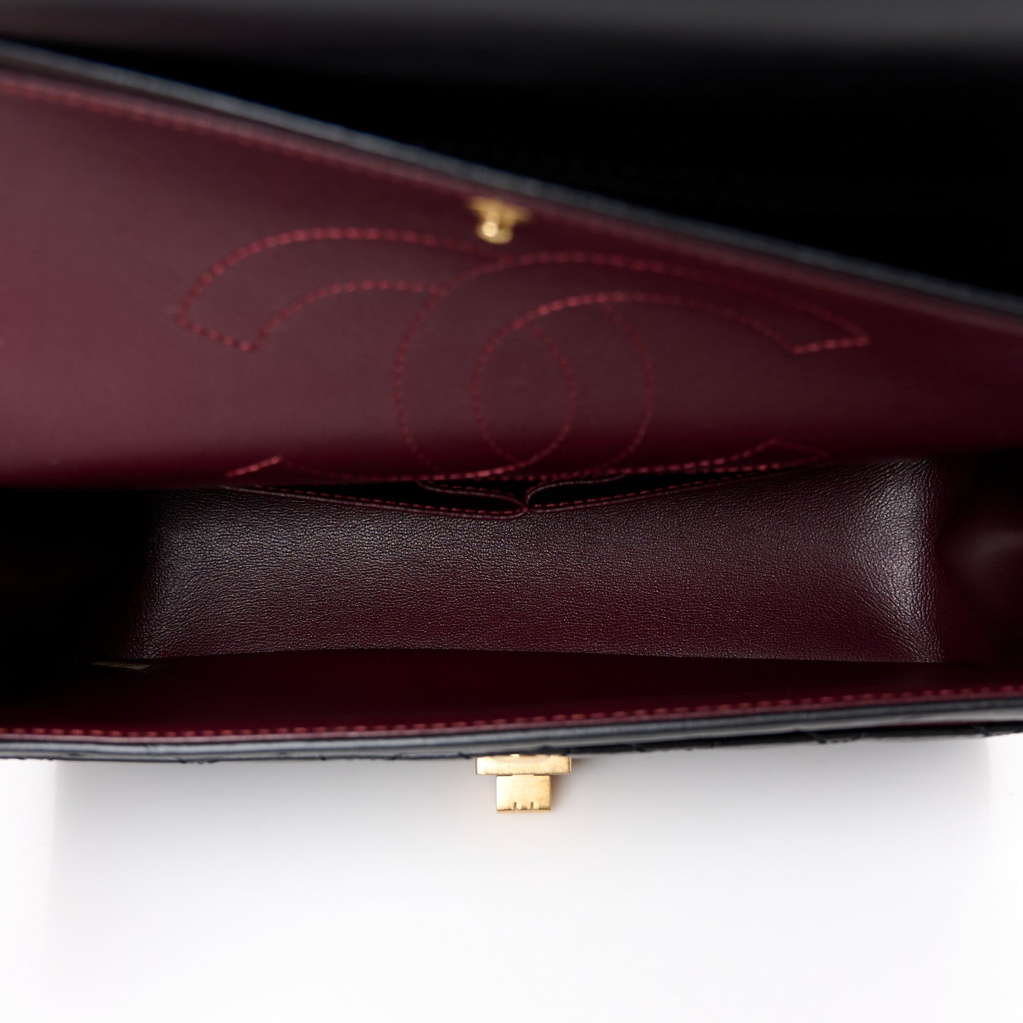 Aged Calfskin Quilted 2.55 Reissue 225 Flap Black