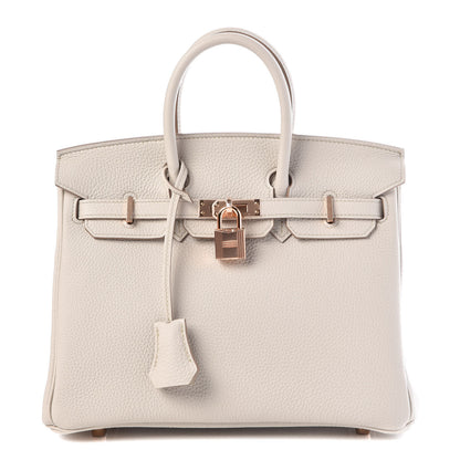 Hermes Togo Birkin 25 Beton 1 of 36