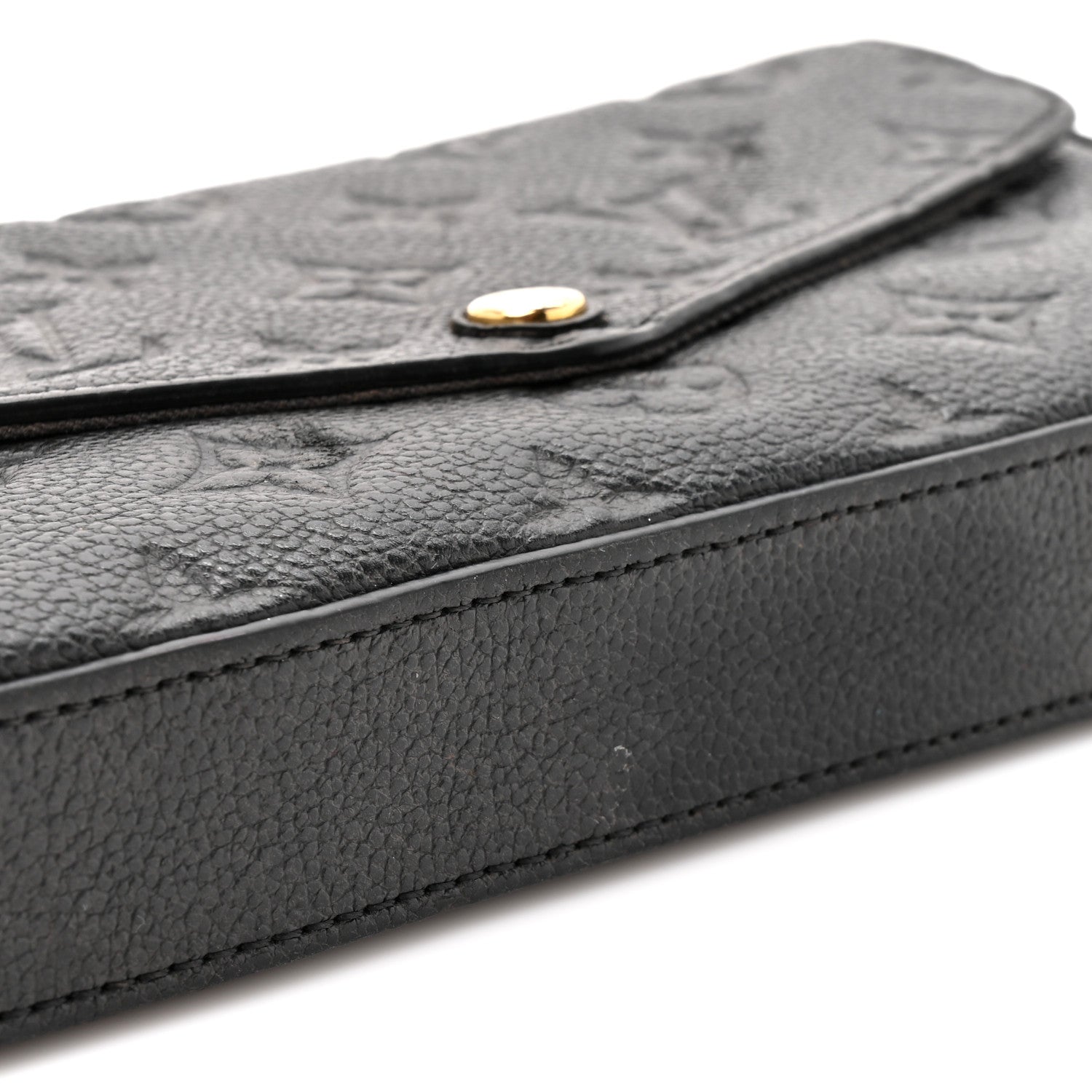 Louis Vuitton Empreinte Pochette Felicie Chain Wallet Black 11 of 11
