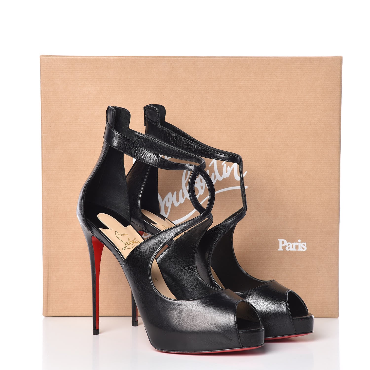 Christian Louboutin Kid Rosie 120 Pumps 40 Black 8 of 8