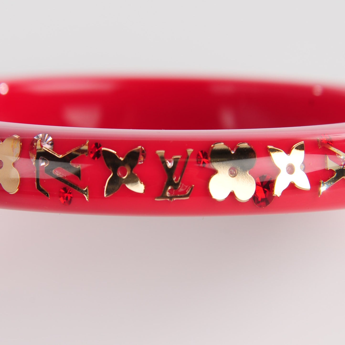 Resin Swarovski PM Inclusion Bracelet M Pomme D'Amour