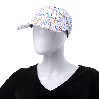 Chanel Tweed Cap Hat Multicolor 2 of 8