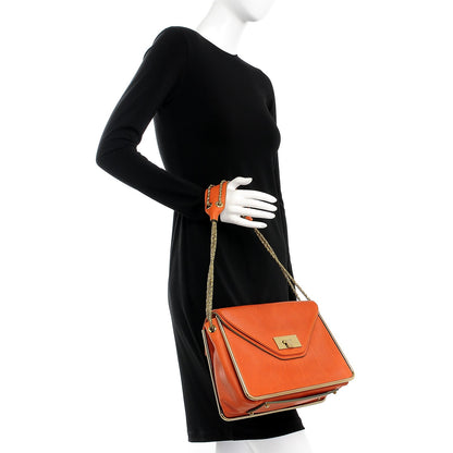 Chloe Grained Calfskin Medium Sally Flap Bag Tan 2 of 7