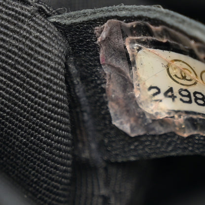 Chanel Lambskin Chevron Quilted Studded Stud Wars Backpack Black 7 of 10