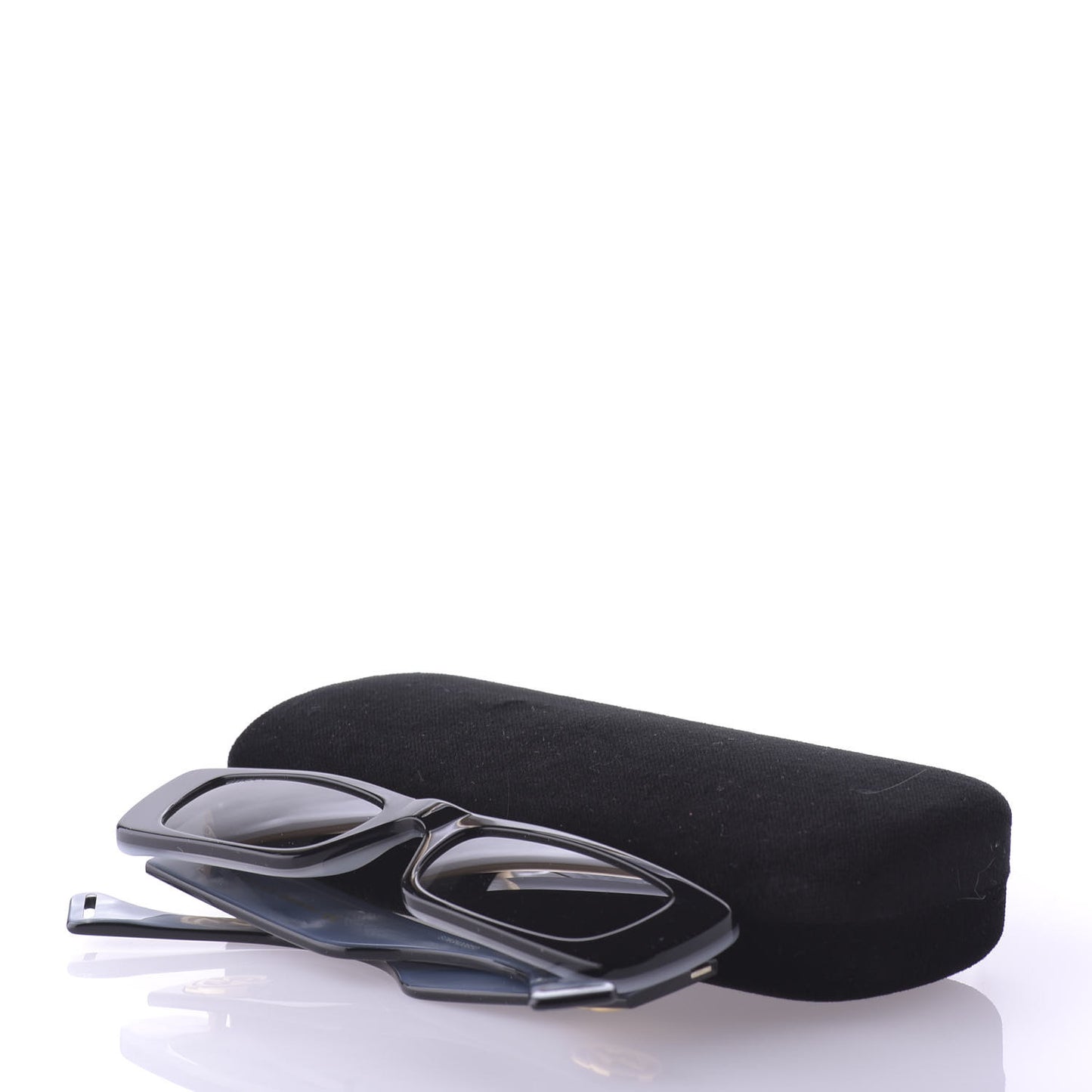 Acetate Rectangular Sunglasses GG0516S Black