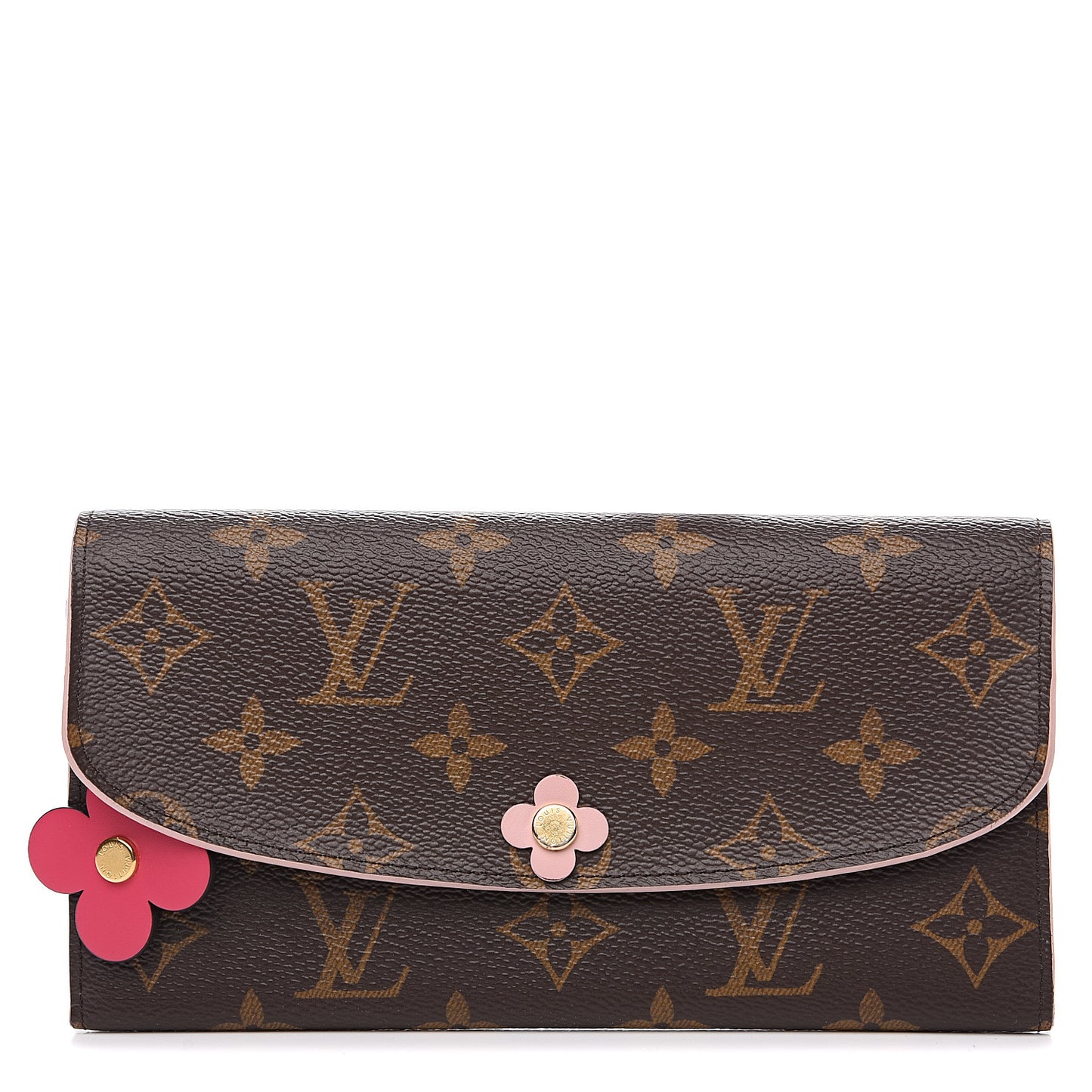 Monogram Bloom Flower Emilie Wallet