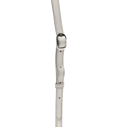 Balenciaga Chevre Silver Metallic Edge Hardware Nano City White 12 of 15