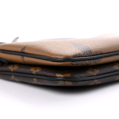 Louis Vuitton Reverse Monogram Giant Double Zip Pochette 8 of 10